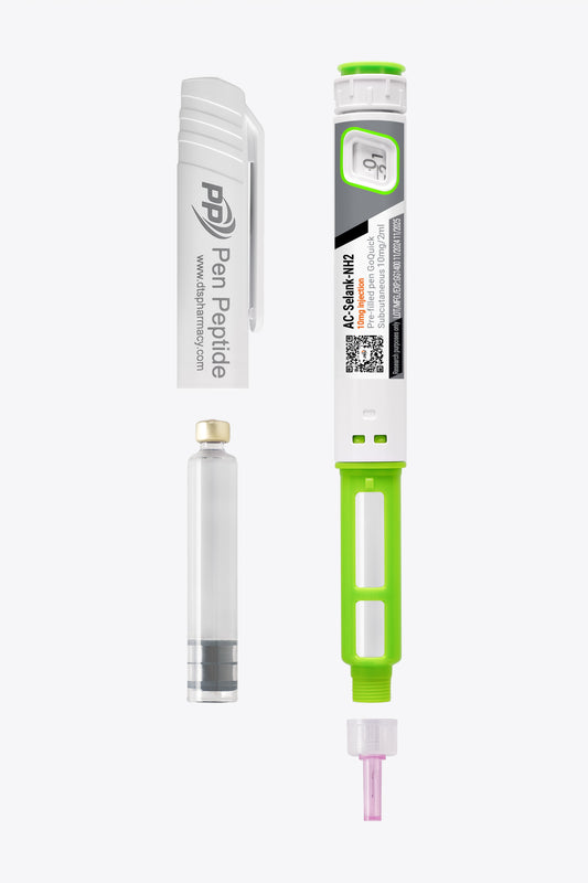 Selank (AC-Selank-NH2) ve formě injekčního pera pro subkutánní podání