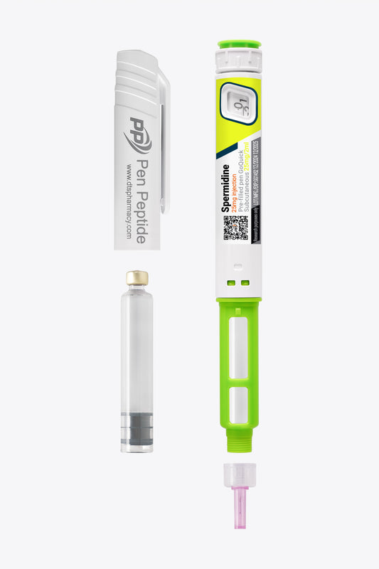 Spermidine ve formě injekčního pera pro subkutánní podání