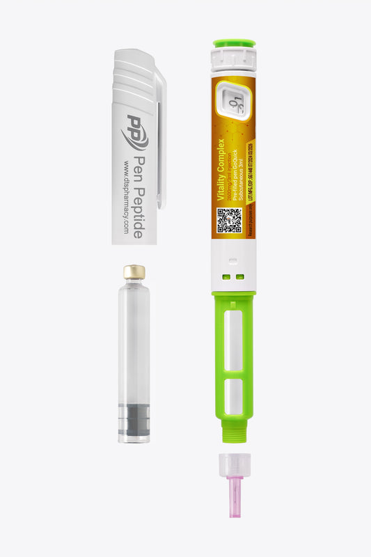 Vitality Complex (Glutathione, NMN & Resveratrol) ve formě injekčního pera pro subkutánní podání
